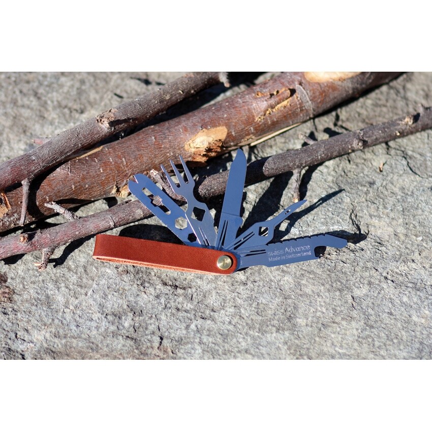 Swiss Advance Crono N5 Multi-Tool Leather Edition Very Lightweight Sustainable