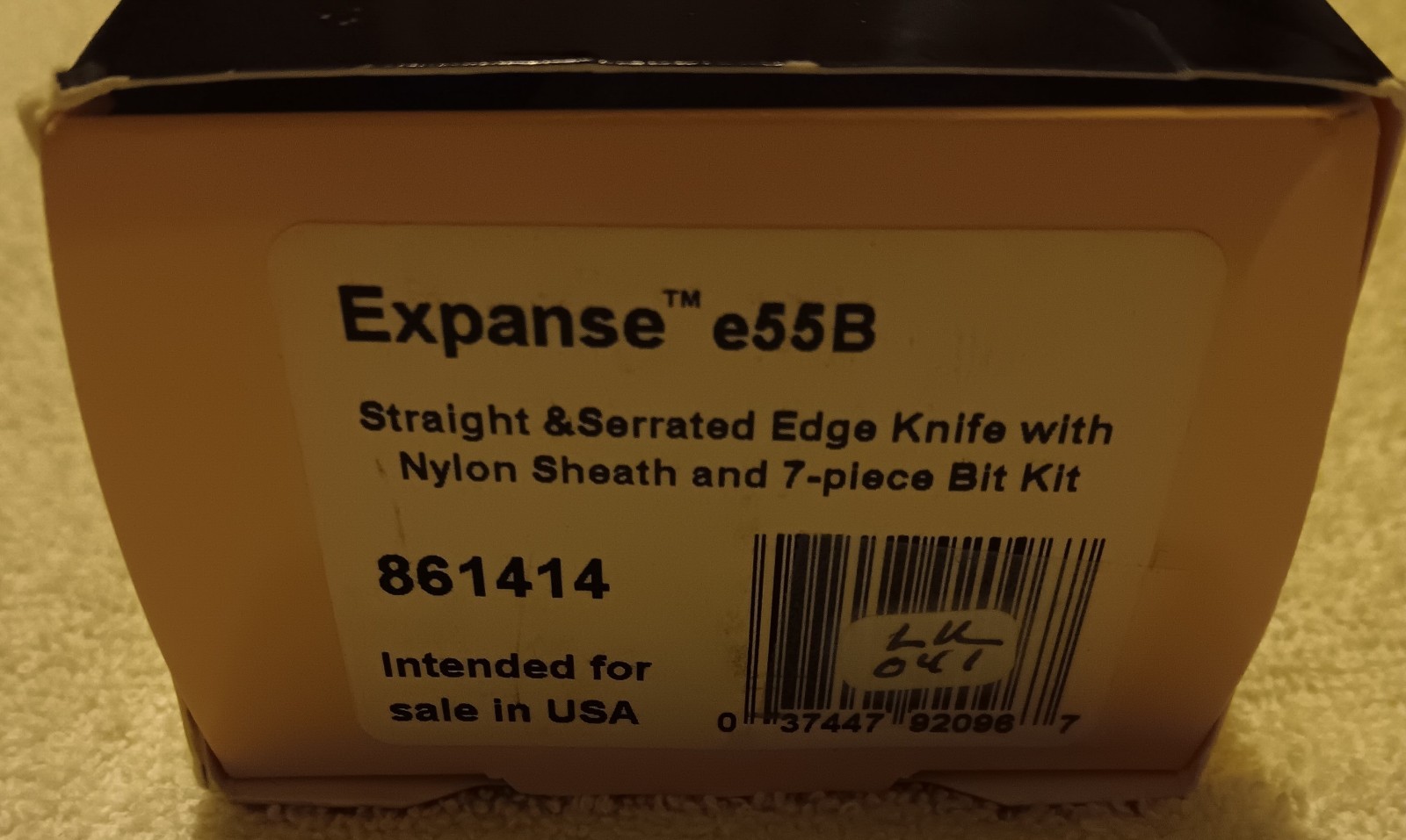 US Leatherman Expanse E55B NIB New Box Multitool Knife Nylon Sheath Bits Kit