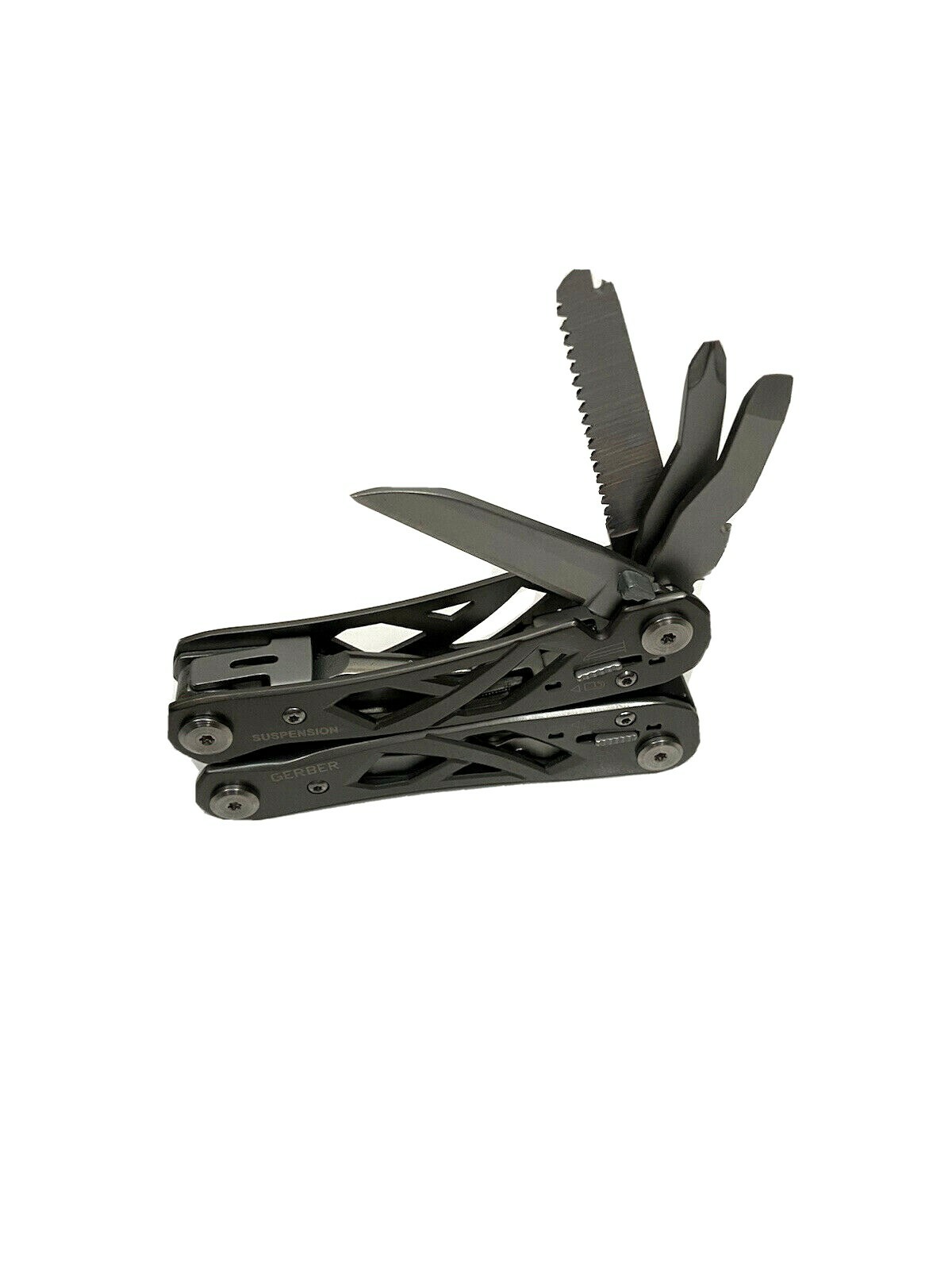 Gerber 8971018E Suspension Scissors Pliers Opener Saw Folding Tools Multitool