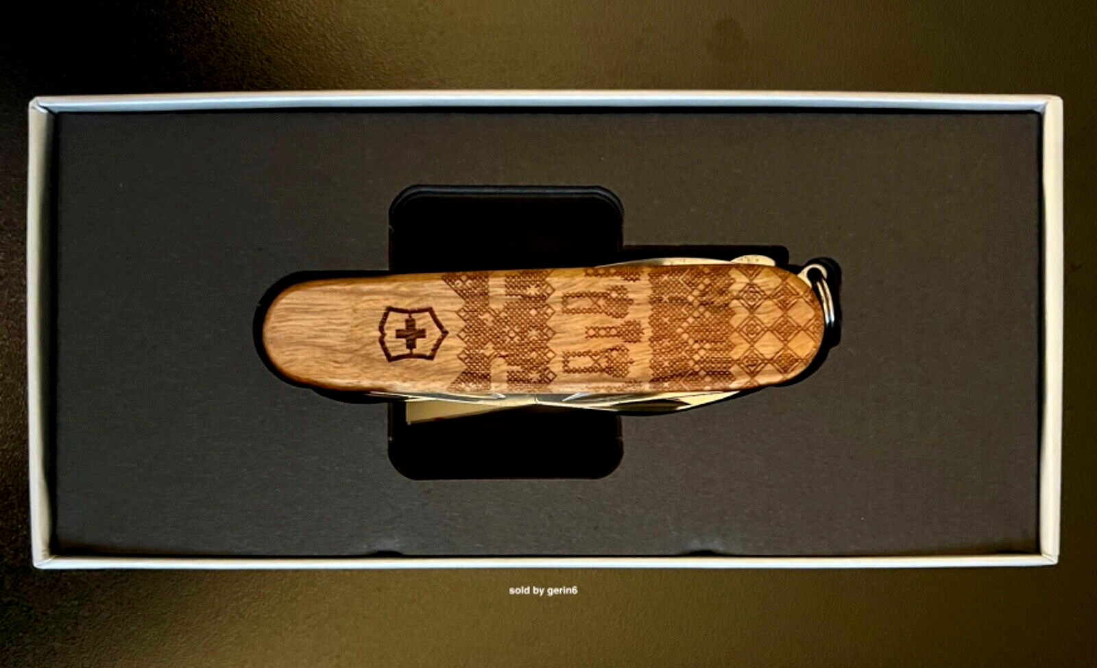 Victorinox L.E. Swiss Army Knife, Companion Wood Swiss Spirit, 1.3901.63L23, NIB