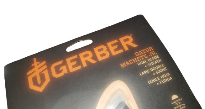 New Gerber Gator Machete Jr Junior Dual Blade and Sheath Integrated Saw Lanyard