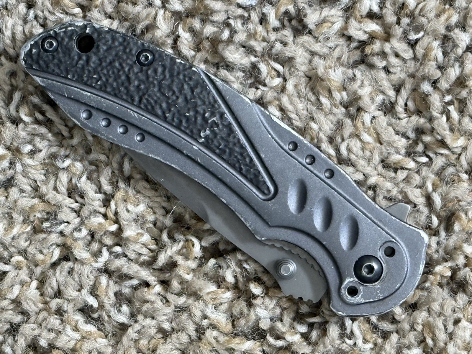 Buck Trigger 865 Liner Lock Folding Flipper Pocket Knife Aluminum – Discontinued