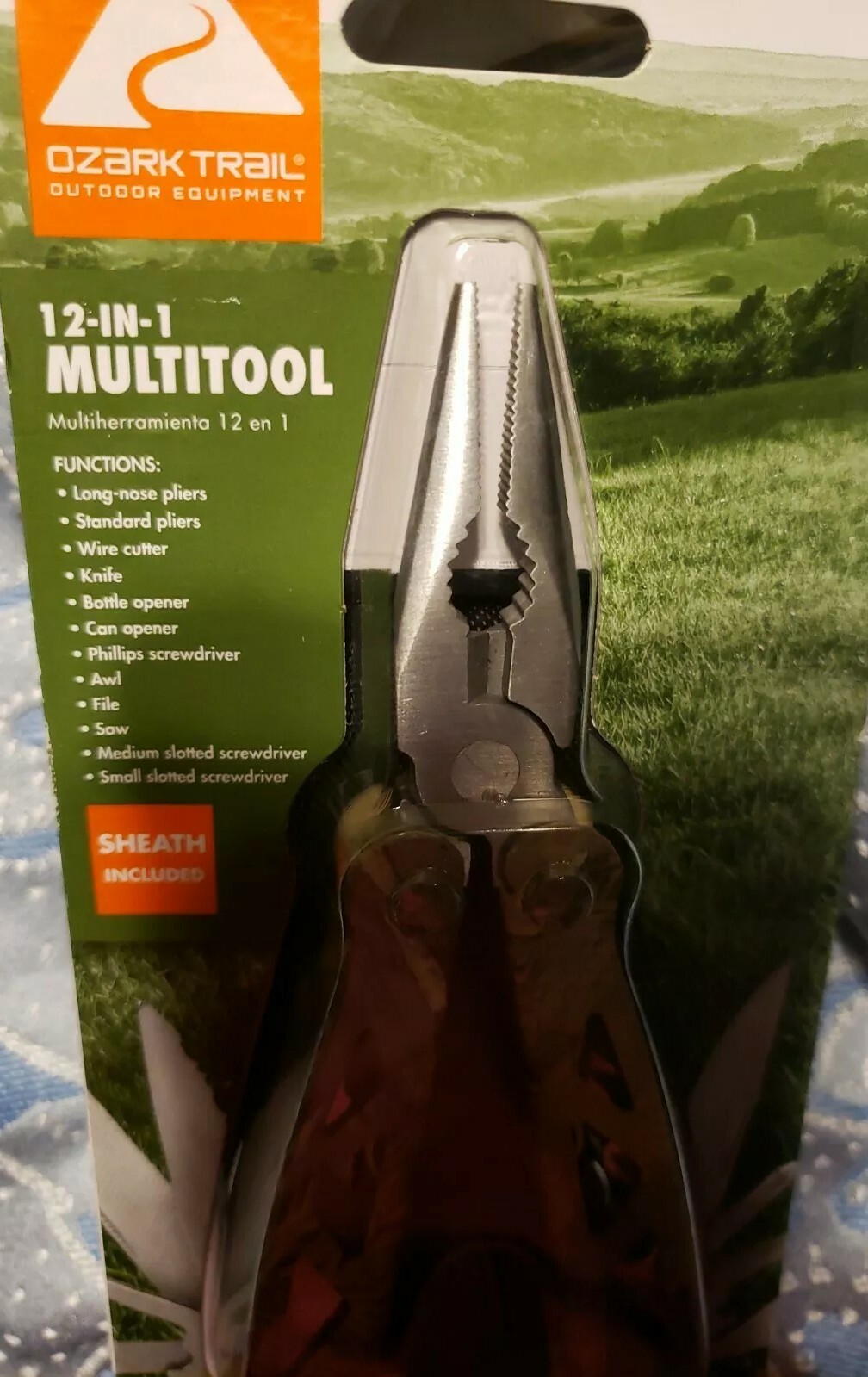 Ozark Trail 12-in-1 Camo Multitool Sheath Included New Sealed