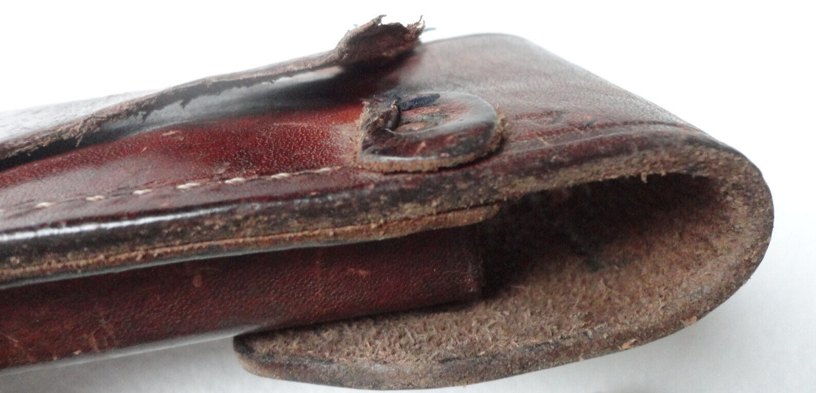 For Parts Or Repair & Damaged: Older Schrade TOOL Leather Multi-Tool Sheath ONLY