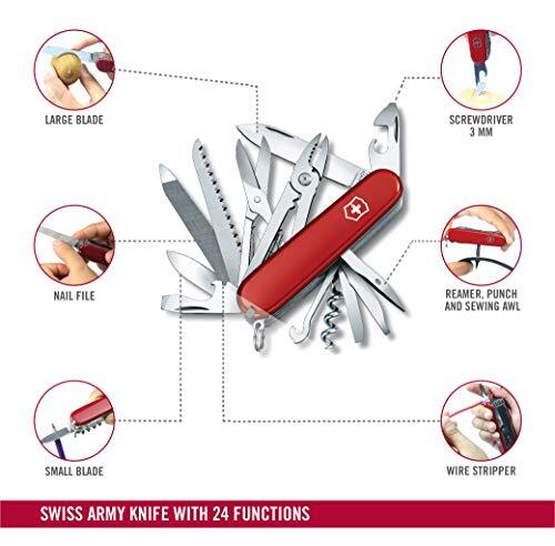 VICTORINOX 1.3773 Handyman Swiss Army Knife Multi-functional Knife DIY with