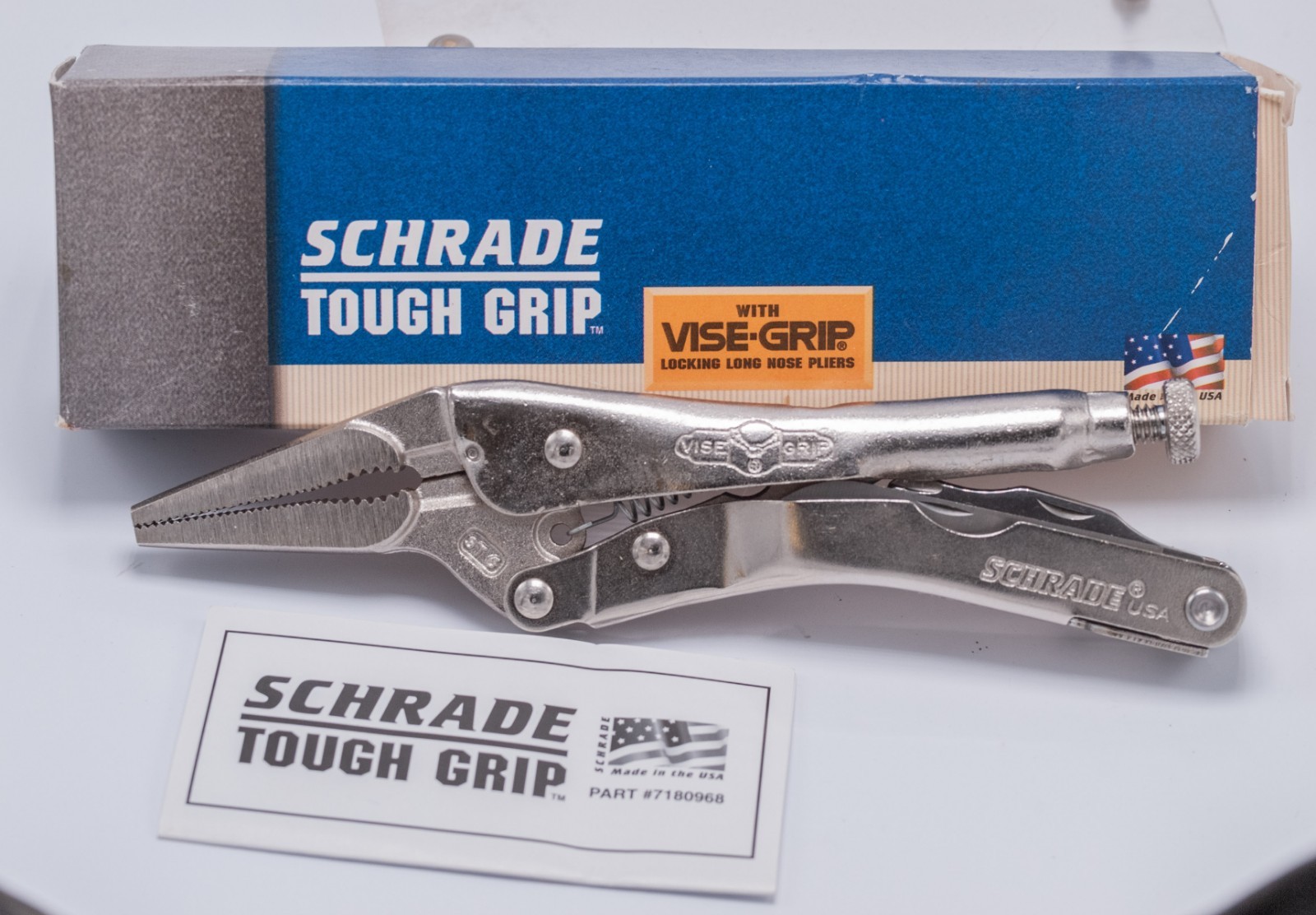 NOS – Schrade Tough Vise Grip Multi Tool Pliers ST6 – USA Made