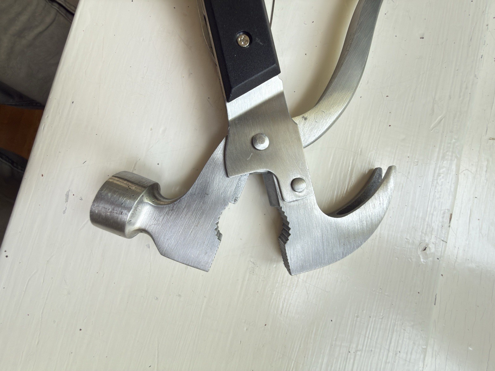 Craftsman Folding Hammer Multitool, Pliers, Knives, Saws, Compact W/case