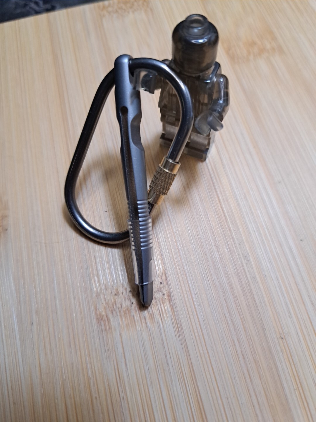 Titanium Alloy Tweezers Keychain
