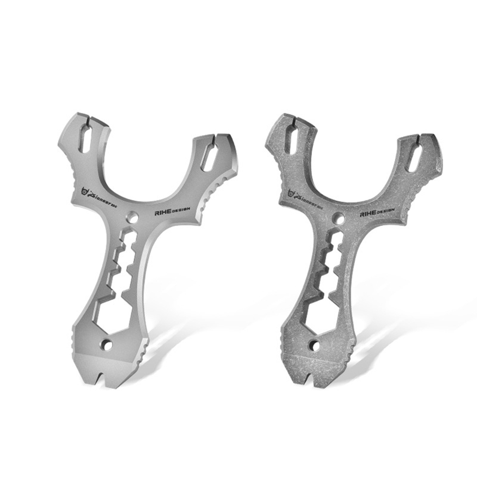 CNC Titanium Alloy Pocket Pry Bar Pendant Mini Crowbar Opener Keychain Multi EDC
