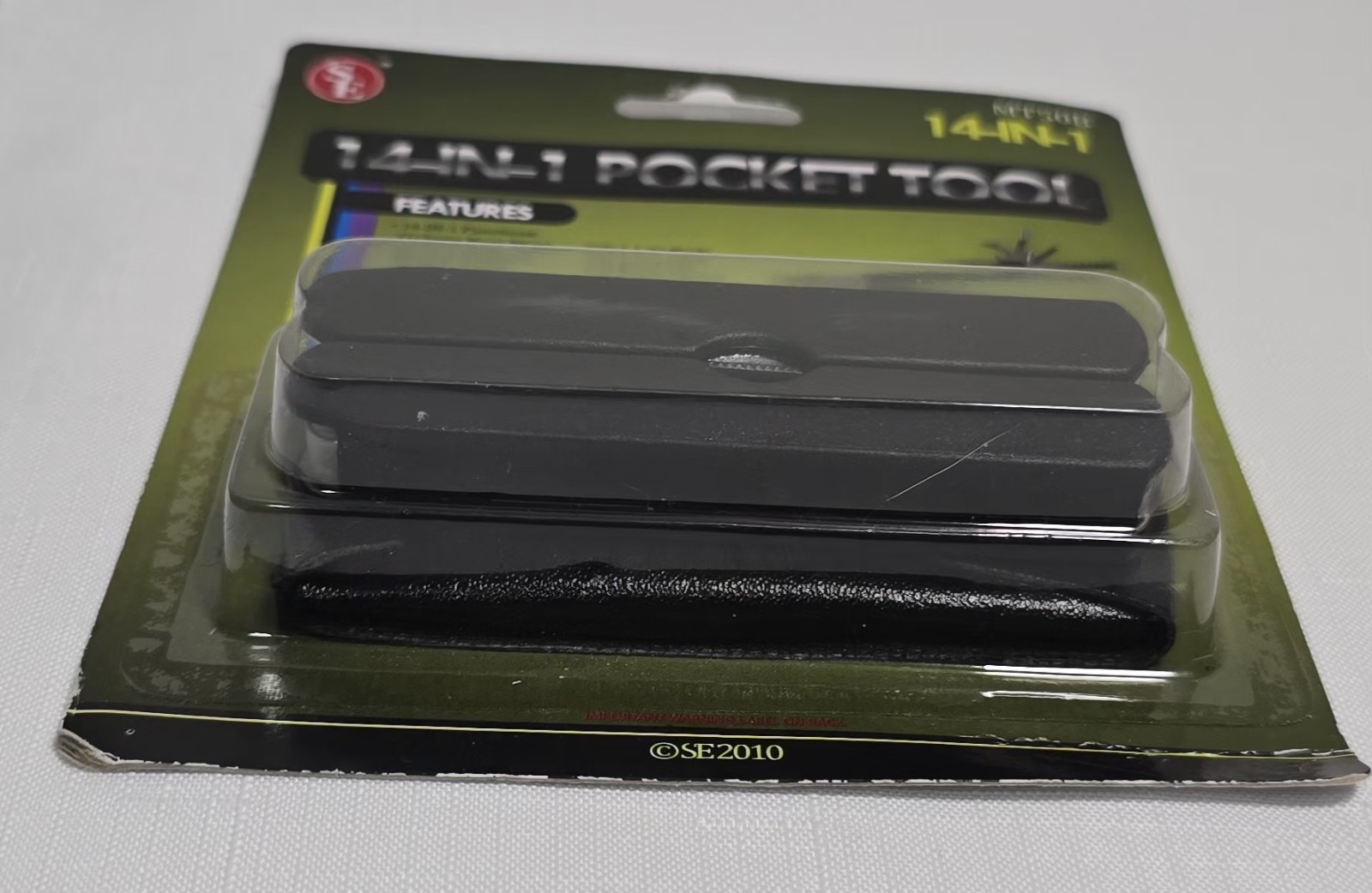 SE MT50B 14-in-1 multi-functional pocket tool, new, sealed package