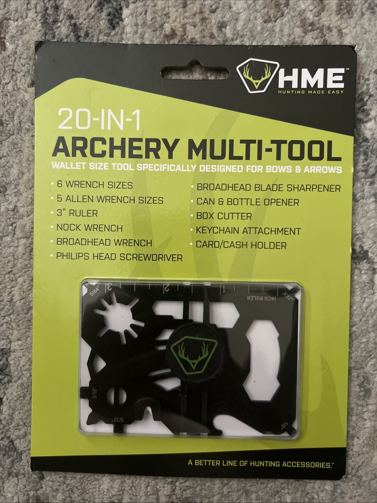 HME HME-WMT 20 In 1 Archery Multi-Tool