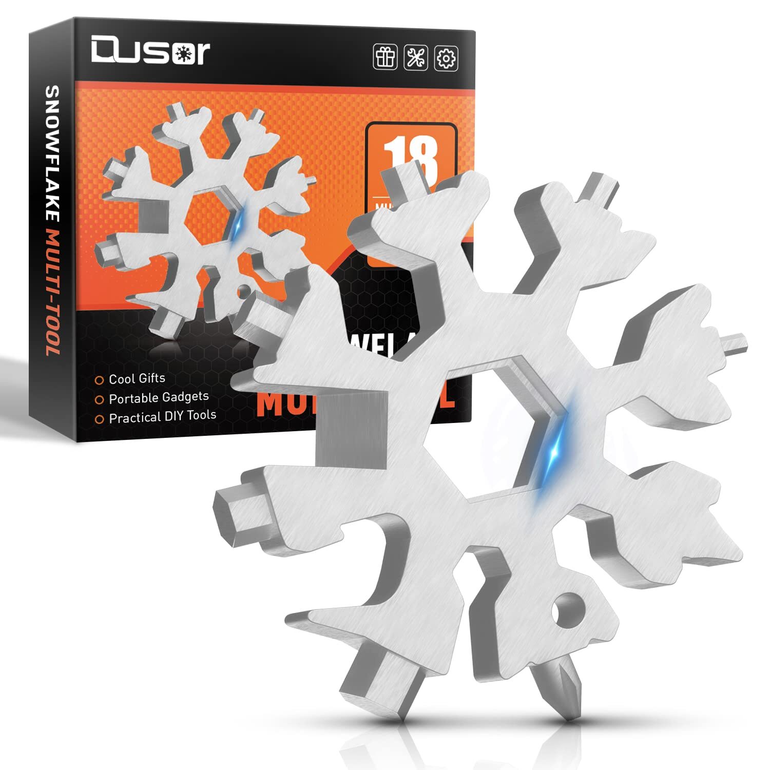 Gifts For Dad 18in1 Snowflake Multitool Birthday Gifts For Men Father’s Day Gift