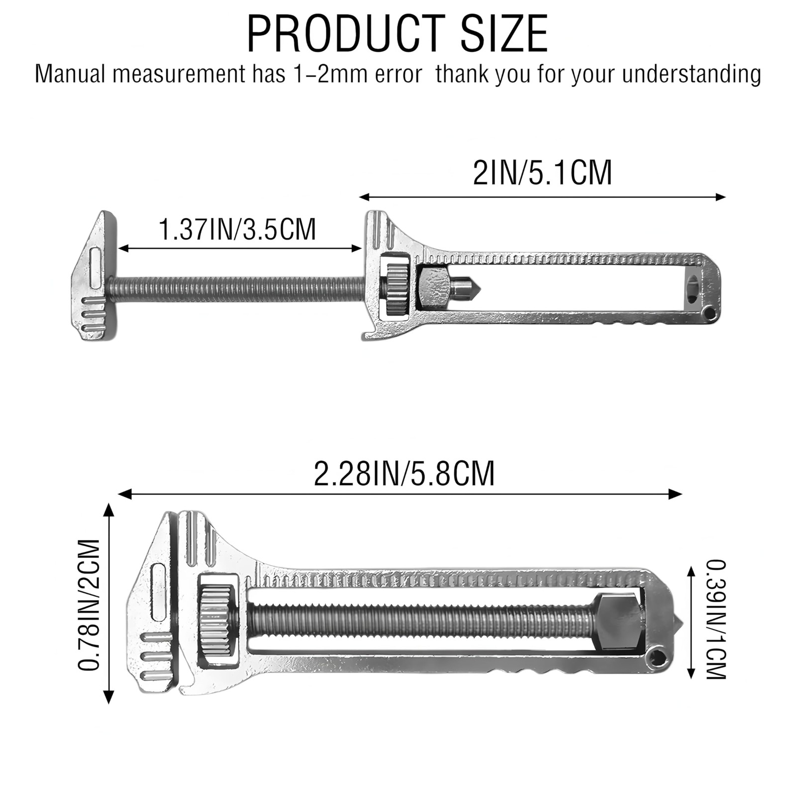 3PCS Compact Titanium Multitool Pocket Multitool EDC Gear,Lightweight Portabl…