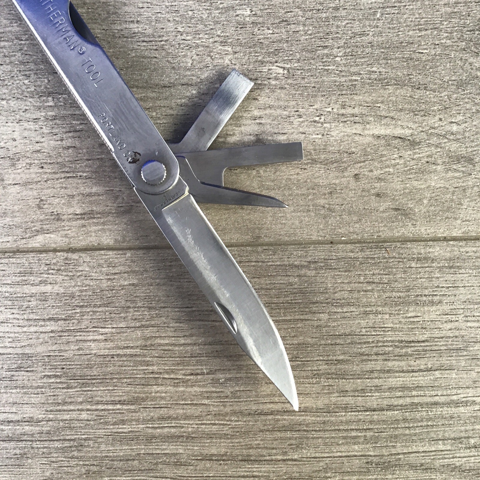 Vintage Leatherman Multi Tool Portland Oregon TM 1325473 No Date Code 80s – 90s