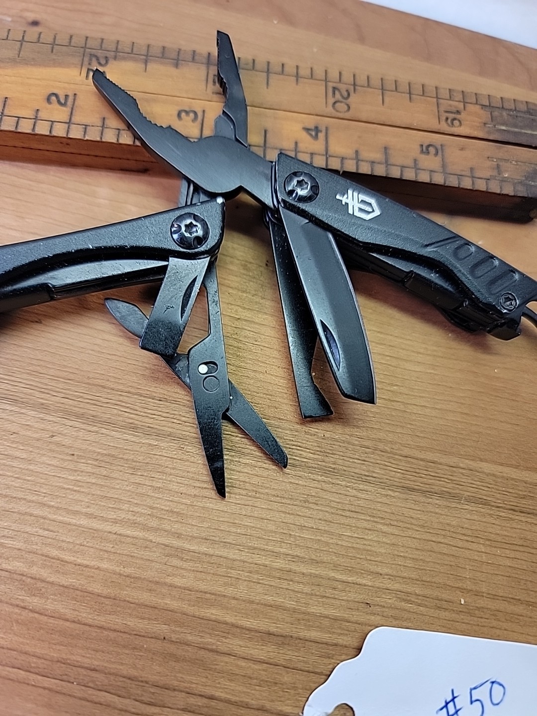 Gerber Dime Black On Black Multi-tool Pocket Knife
