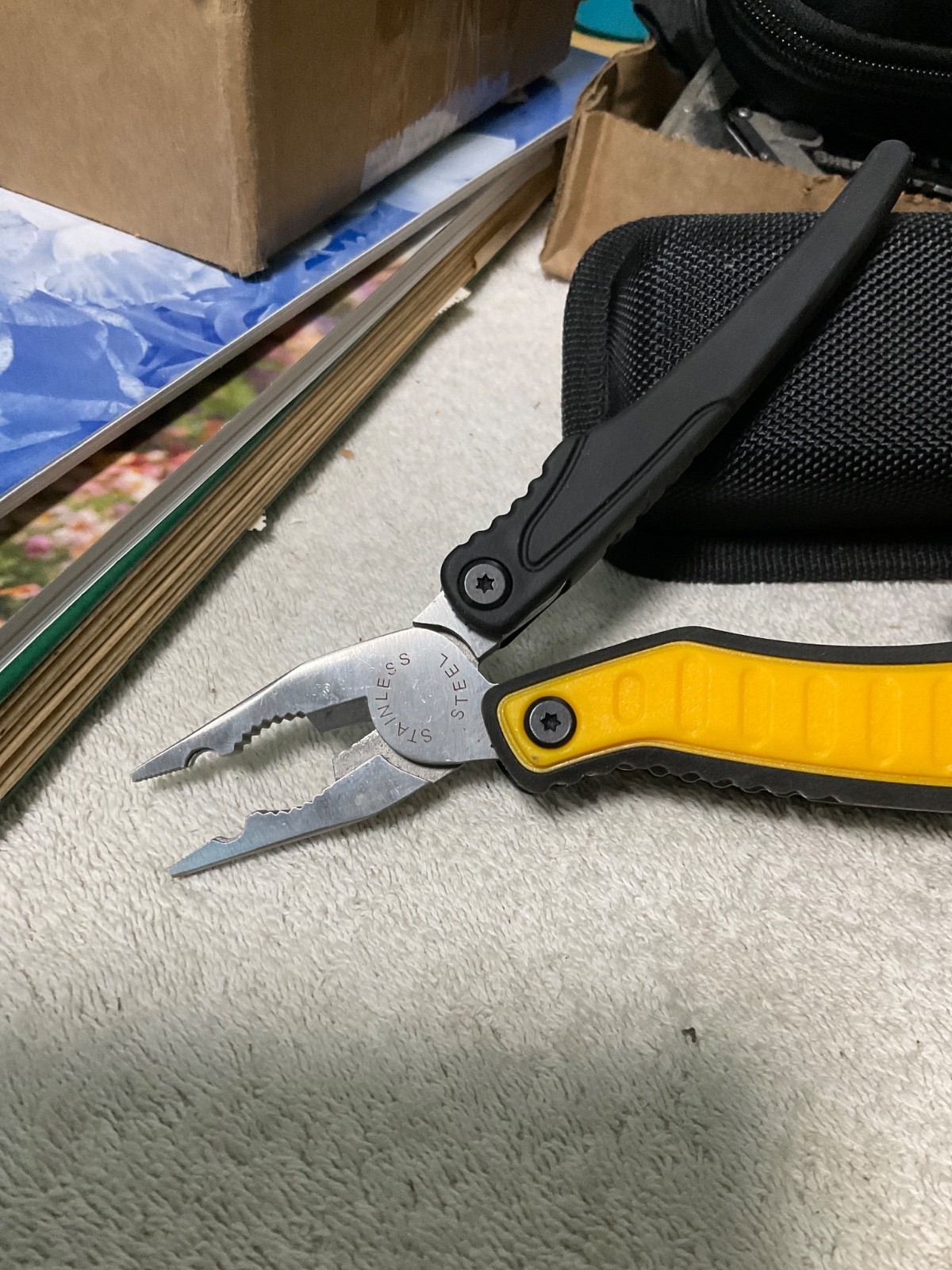 new CAT multitool with case.