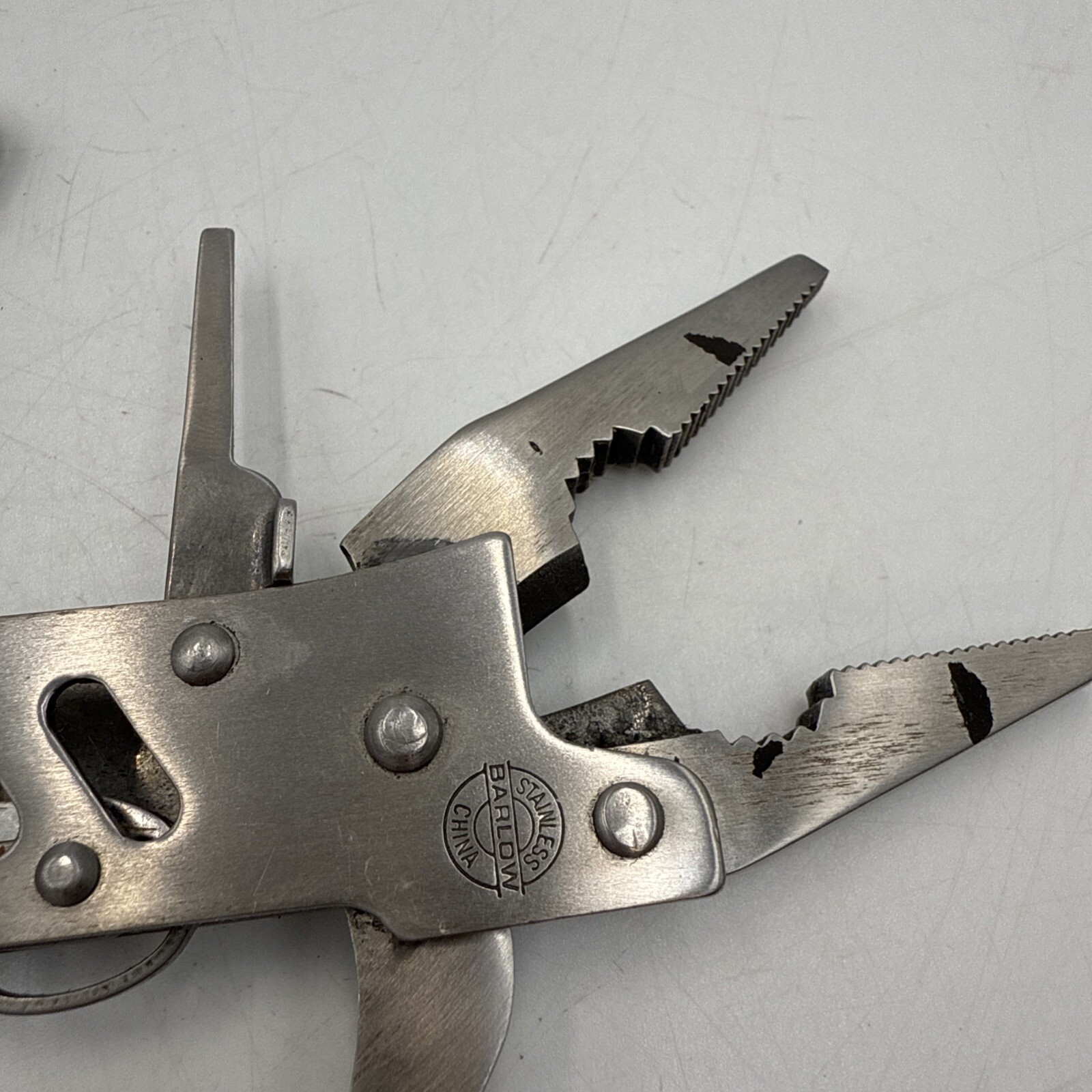 Barlow Multi Tool Stainless Steel. Pliers Knives Screwdriver & More