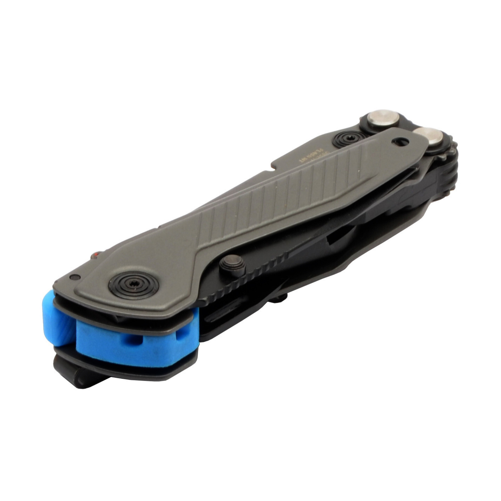 SOG Flash MT Urban Gray and Cyan Pocket Multi-tool 7 Stainless Steel Housing