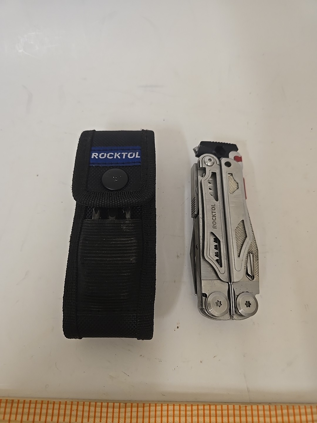 ROCKTOL Multitool, 22-in-1 Multi-tool Pliers with Fire Starter, Emergency Whistl