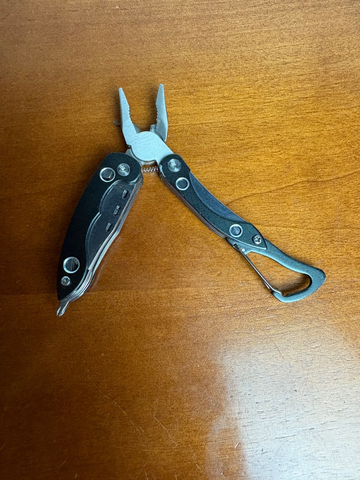 Cub Scouts Pack 931 Multi-Tool Pocket Knife Carabiner Pliers & Sheath Black