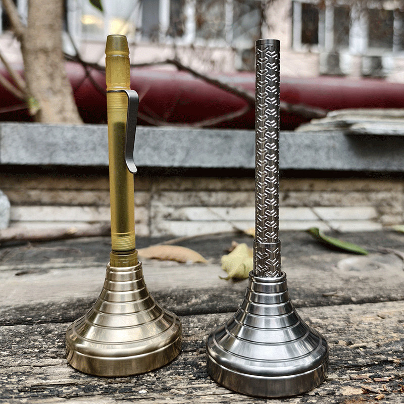 New Titanium Alloy Brass Pen Holder Pen insertion Paper Fellhoelter TiBolt Tool