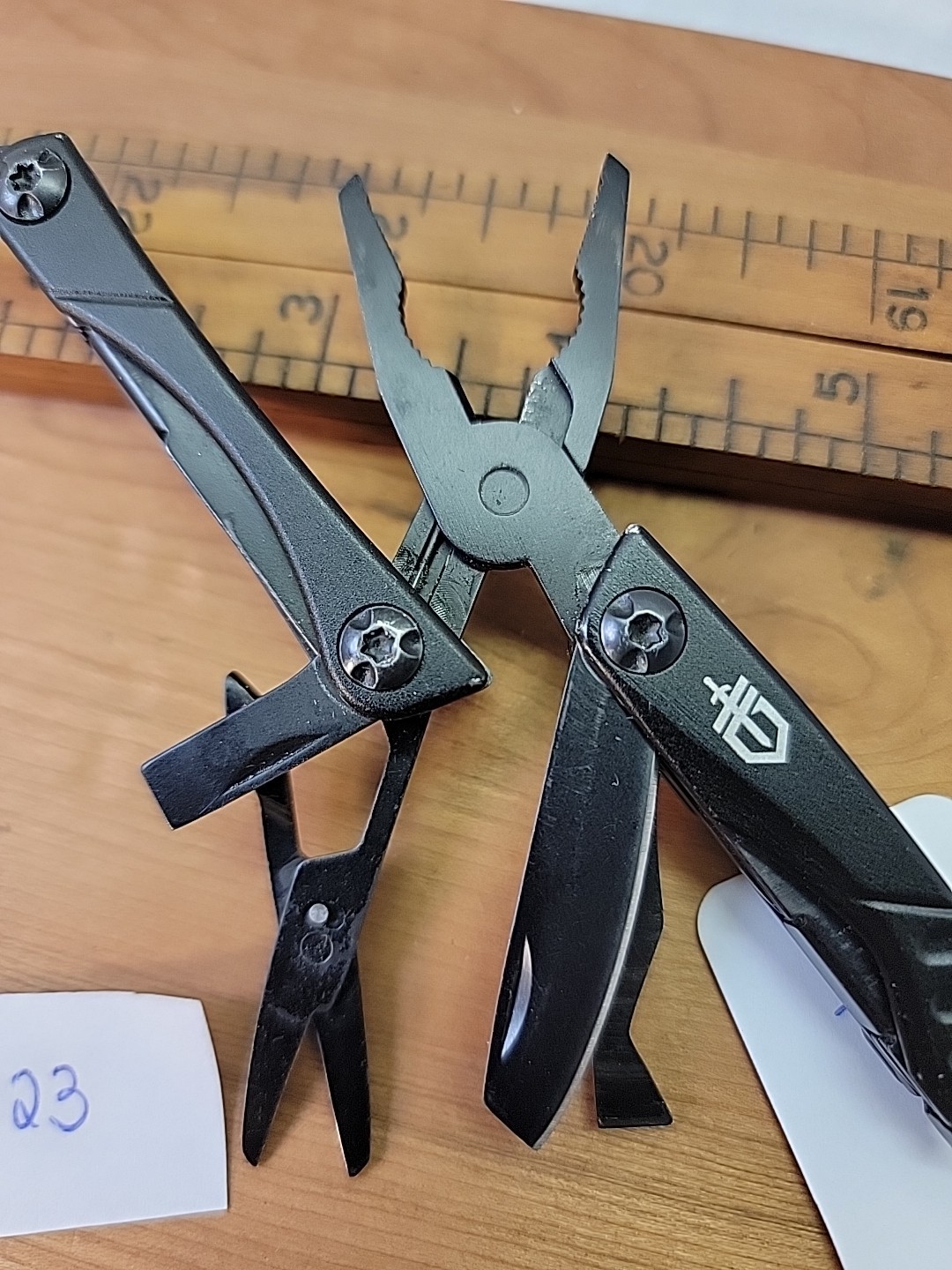 Gerber Dime Black On Black Multi-tool Pocket Knife