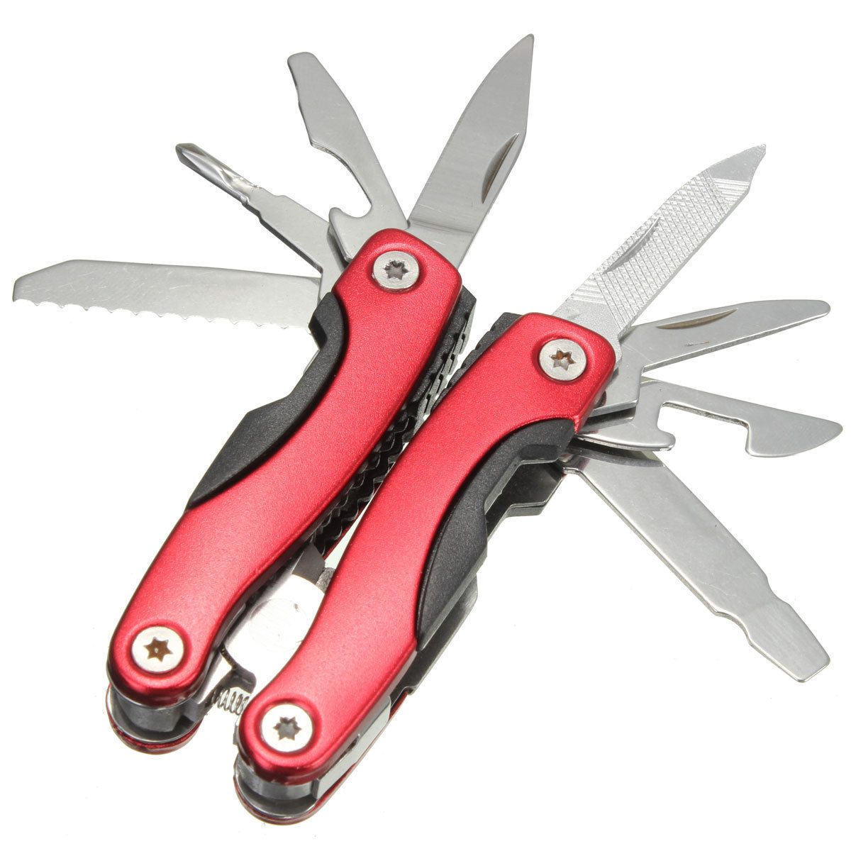 9 In 1 Portable Pocket Multi Tool Plier Survival Camping Travel Life Tools
