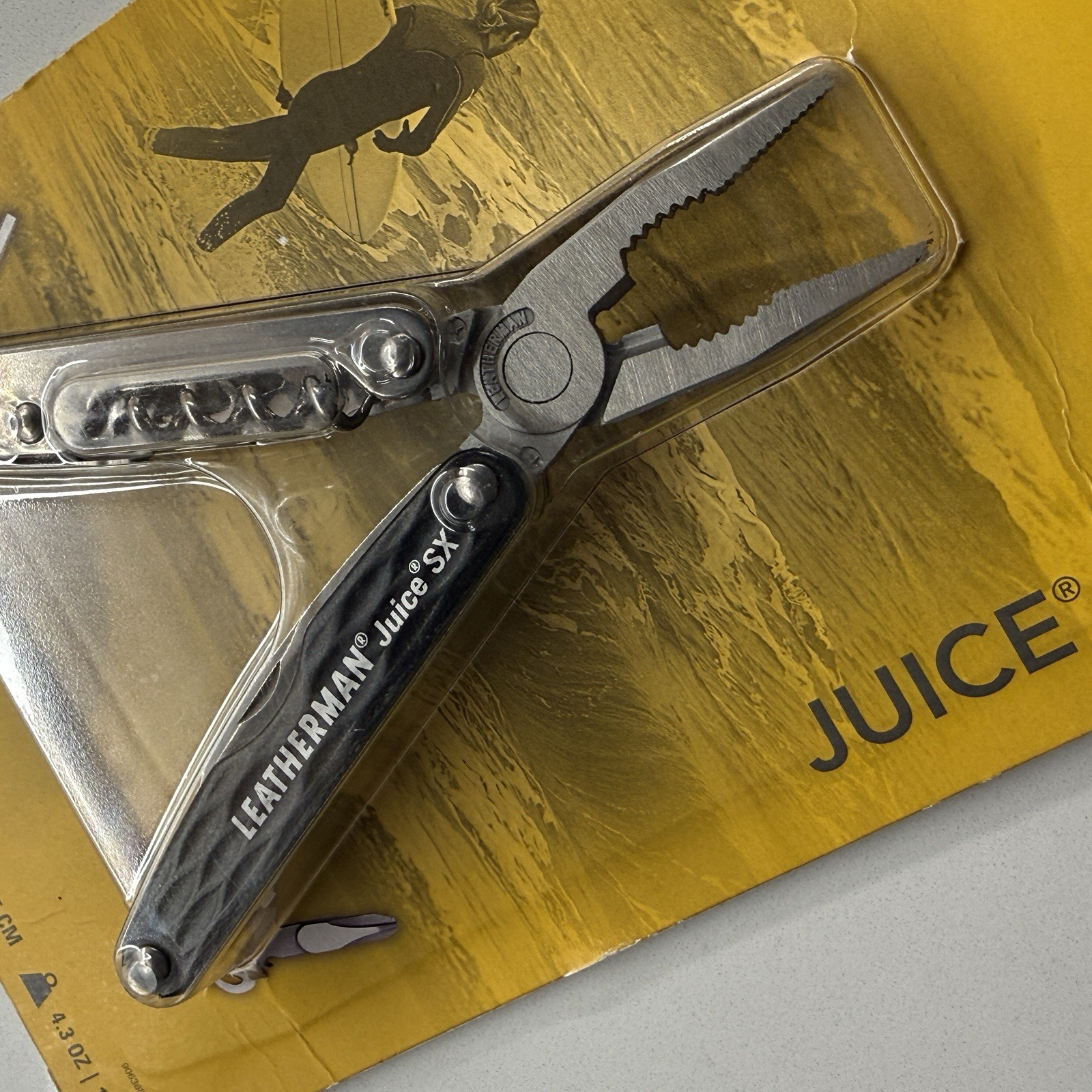 Leatherman Juice SX Black/Silver Multi Tool, Sealed