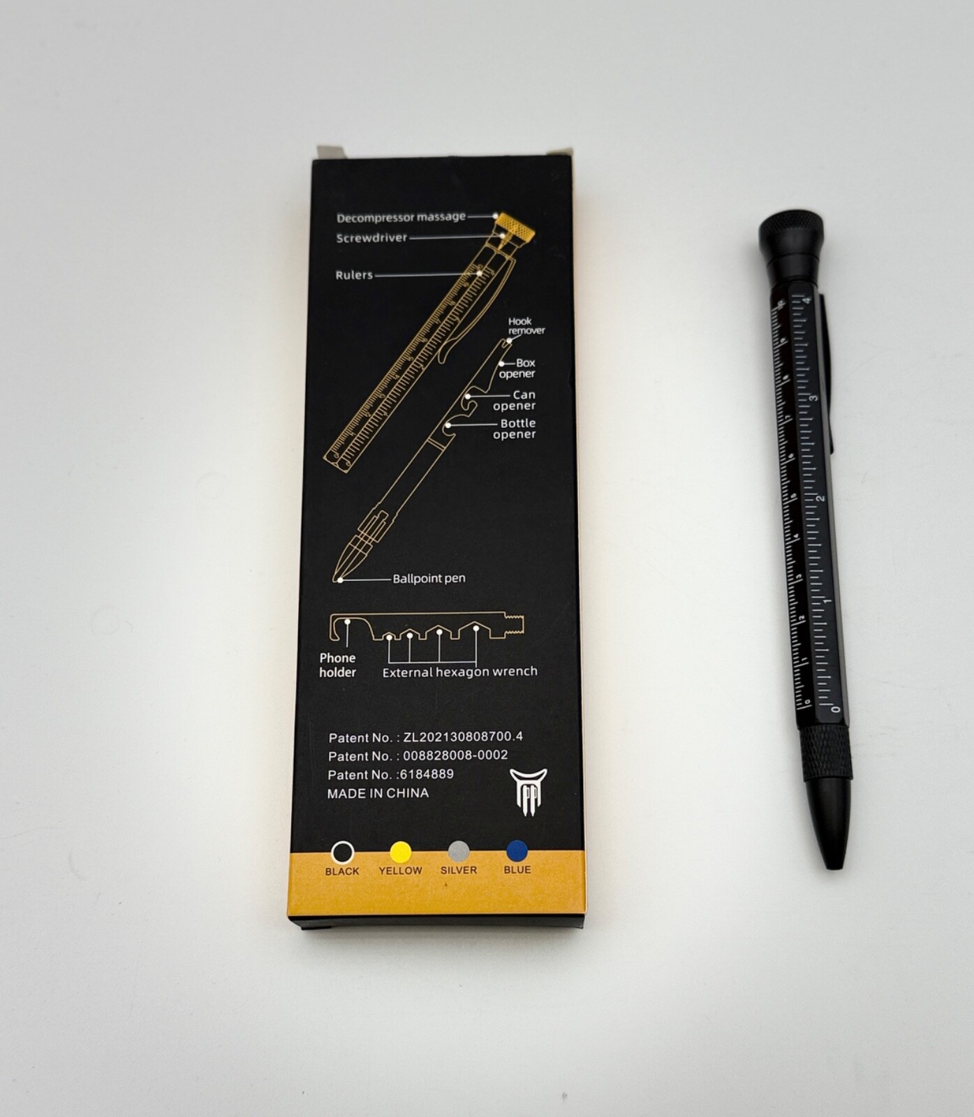 14 in 1 Pens for Men, TGGAML Multi Tools Pen EDC Unique Gadget
