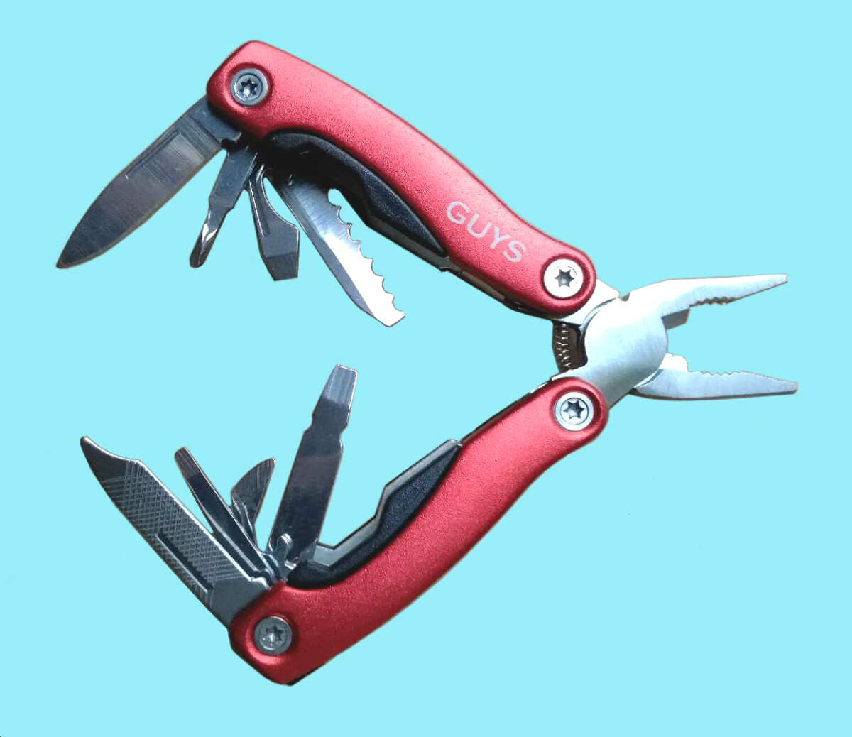 Mini Multitool Pocket Pliers 12-in-1 Multipurpose Folding Multi Tool