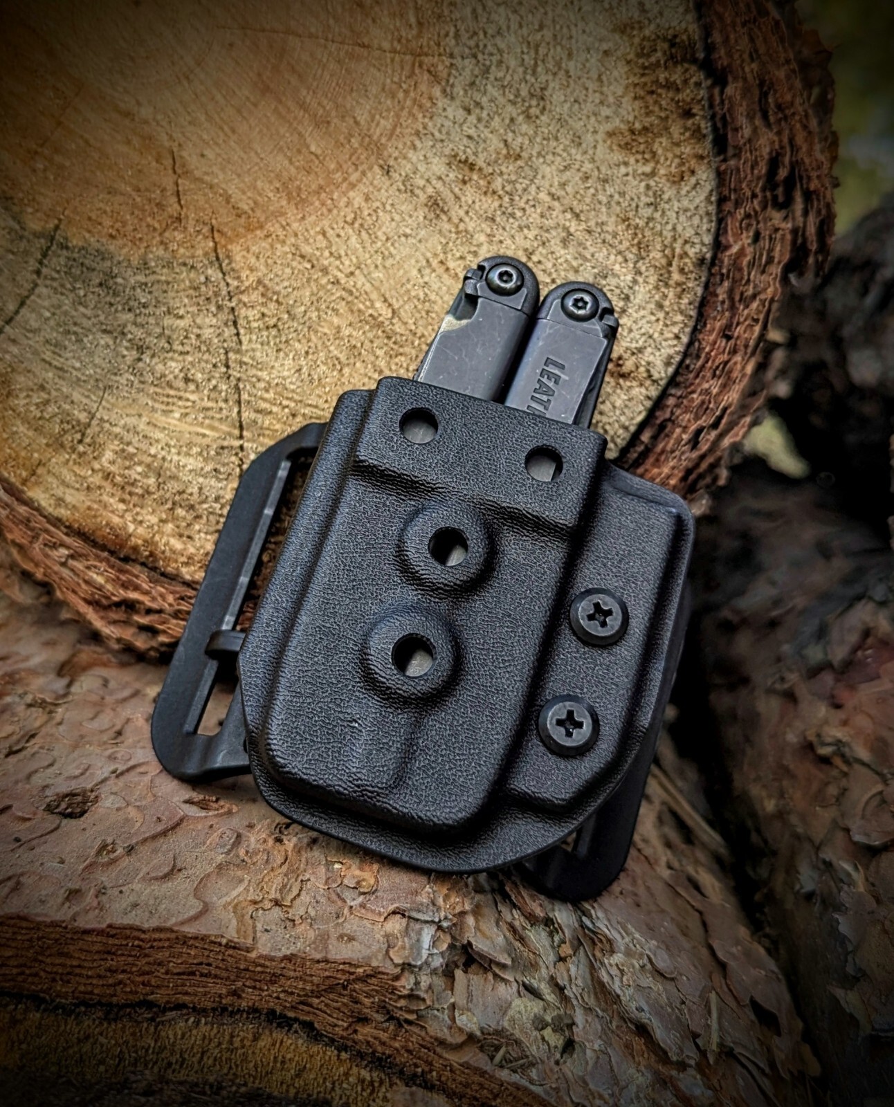 OWB Kydex Retention Sheath for Leatherman Wave / Wave+ – Veteran Made in USA