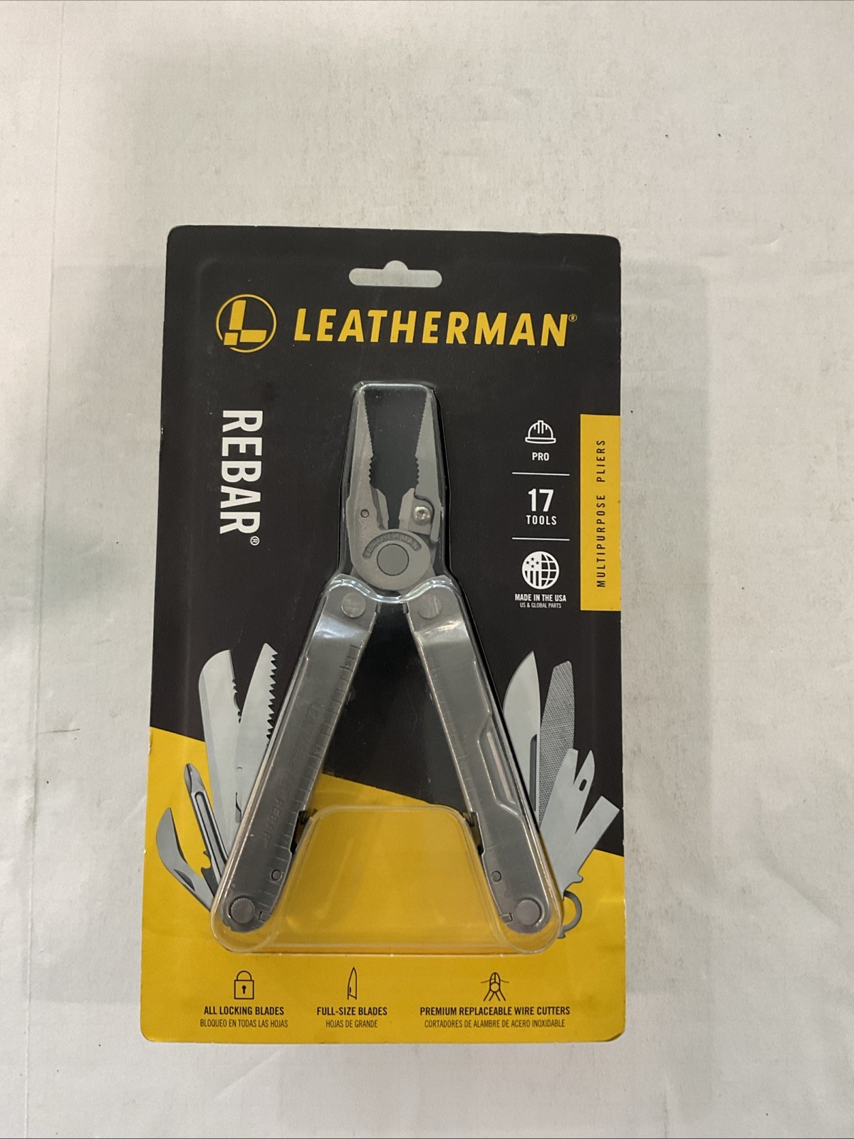 Unopened Box New Leatherman Rebar PRO 17-Piece Multi-Tool (831815) Silver♨️♨️A2