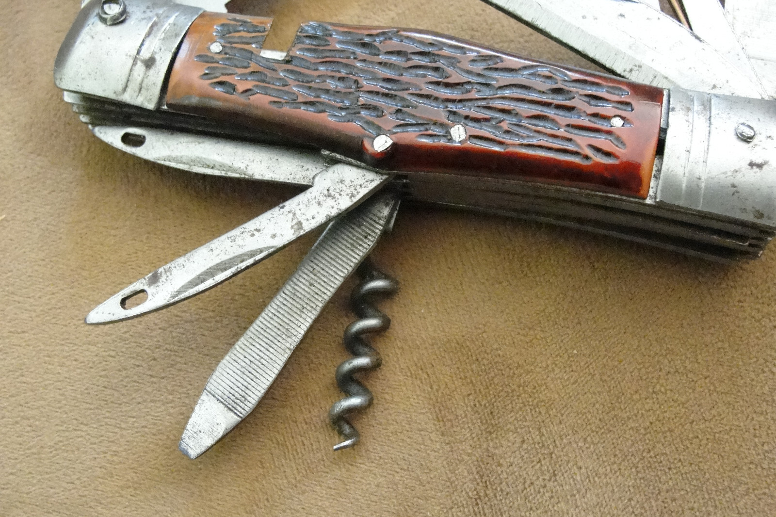 Pair of Japanese Multi Tool Camping utensils & tools