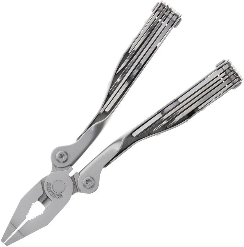 Schrade Tough Tool Multi-Tool Twenty-One Functions With Stainless Steel Handles