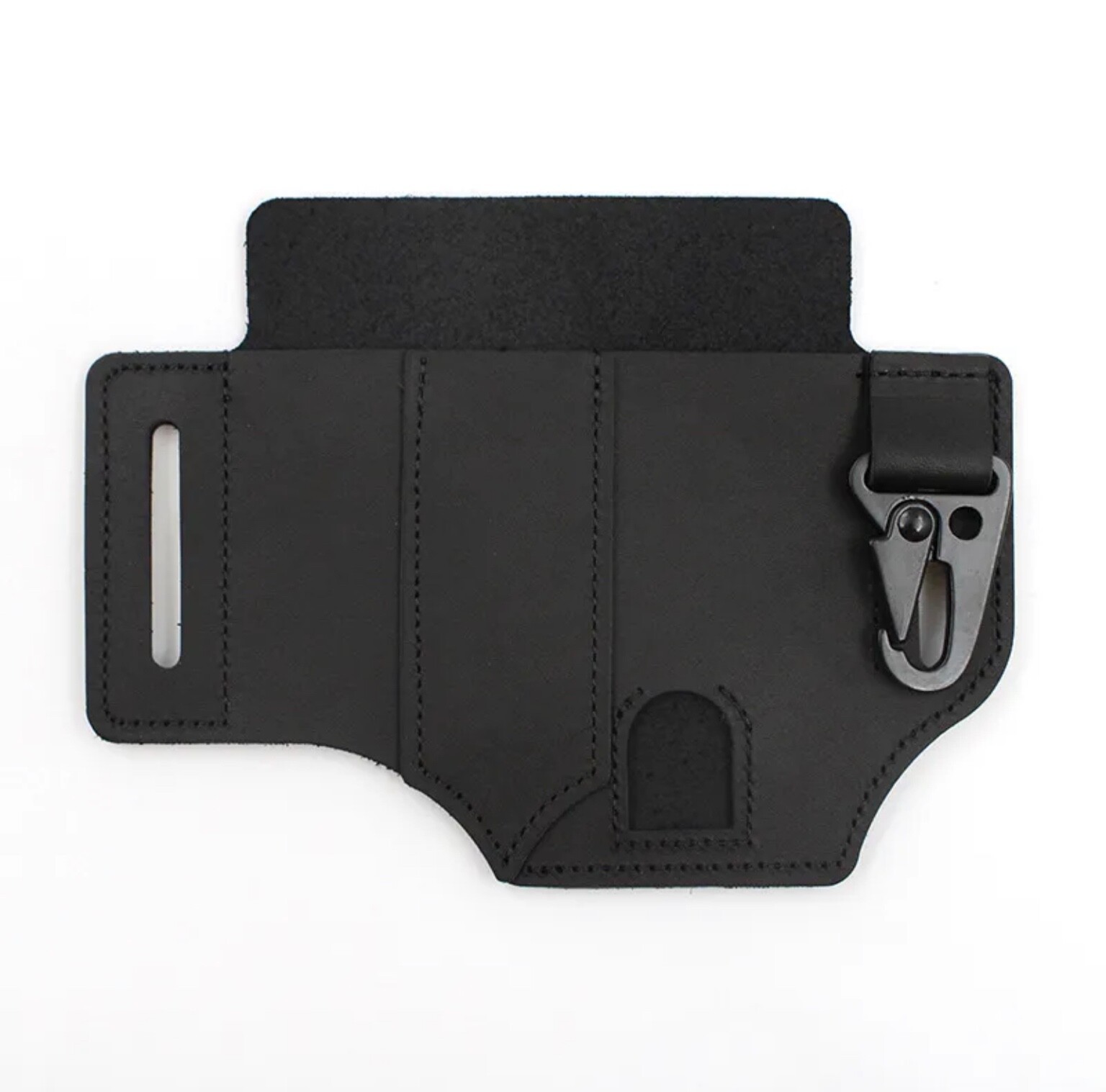 EDC Belt Organizer Multitool Leather Sheath for Leatherman Knife Pen Flashlight