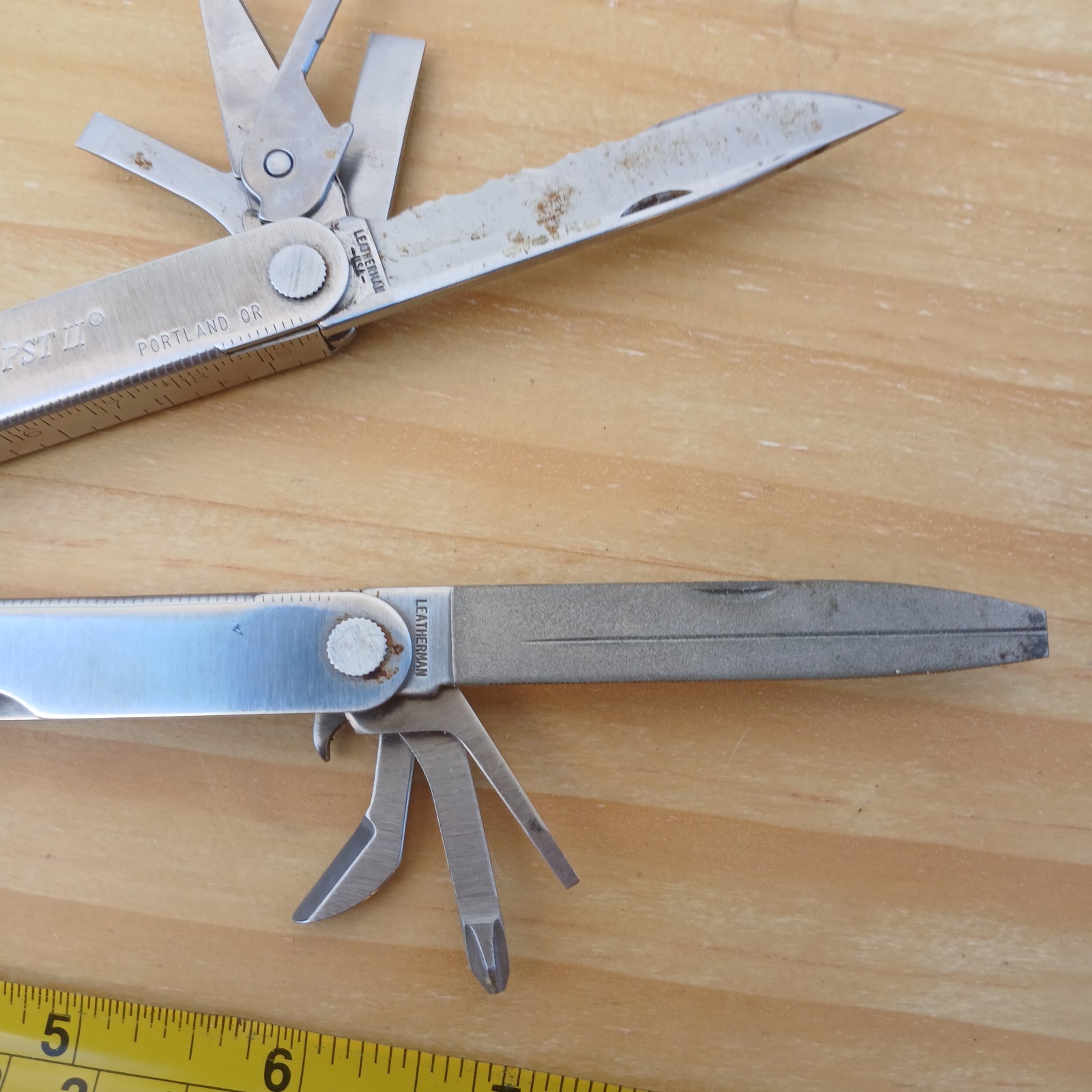 LEATHERMAN Multi tool LOT of 4 | PST II, Rebar, Wave, Fuse