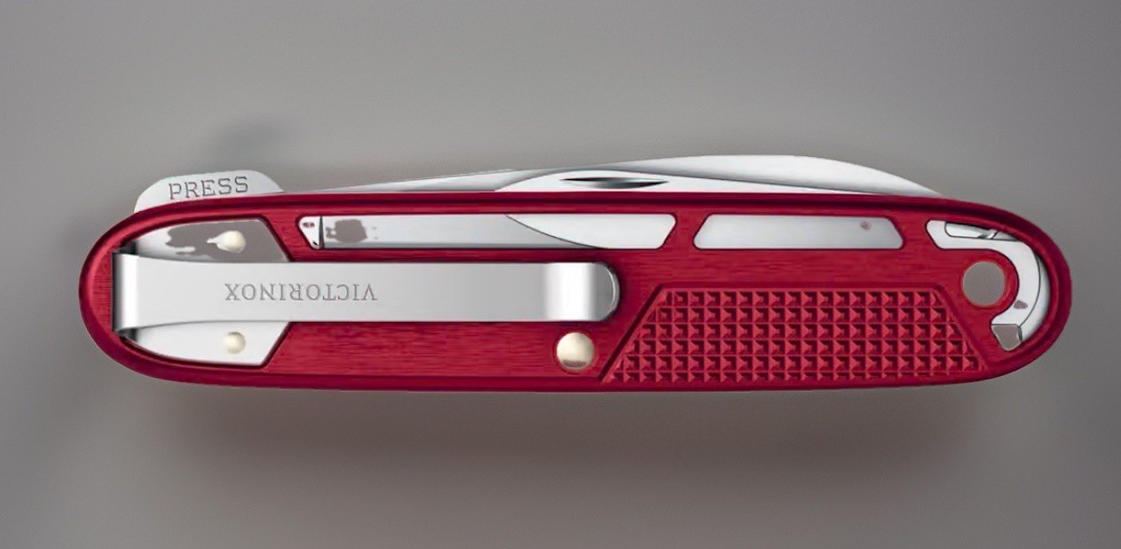 Victorinox Synergy Red 93mm Refined Alox Swiss Army Knife Pocket Clip US Shipped