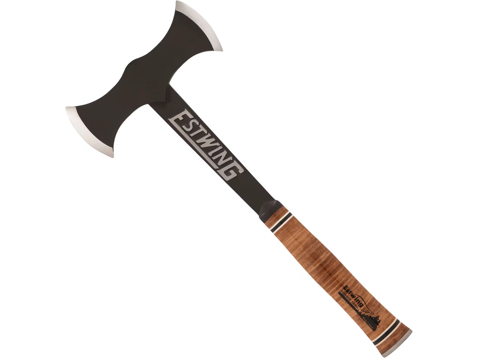 Estwing Black Eagle Double Bit Axe Leather Handle