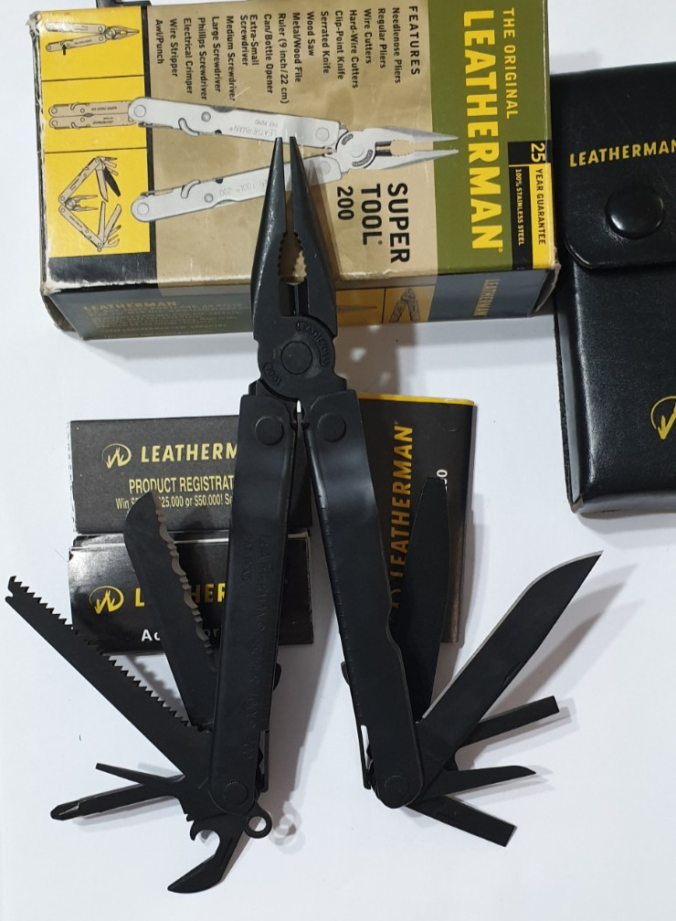 🔥 2X Leatherman PST and PST II Stainless Multi-Tool New in Box Rare Collectable