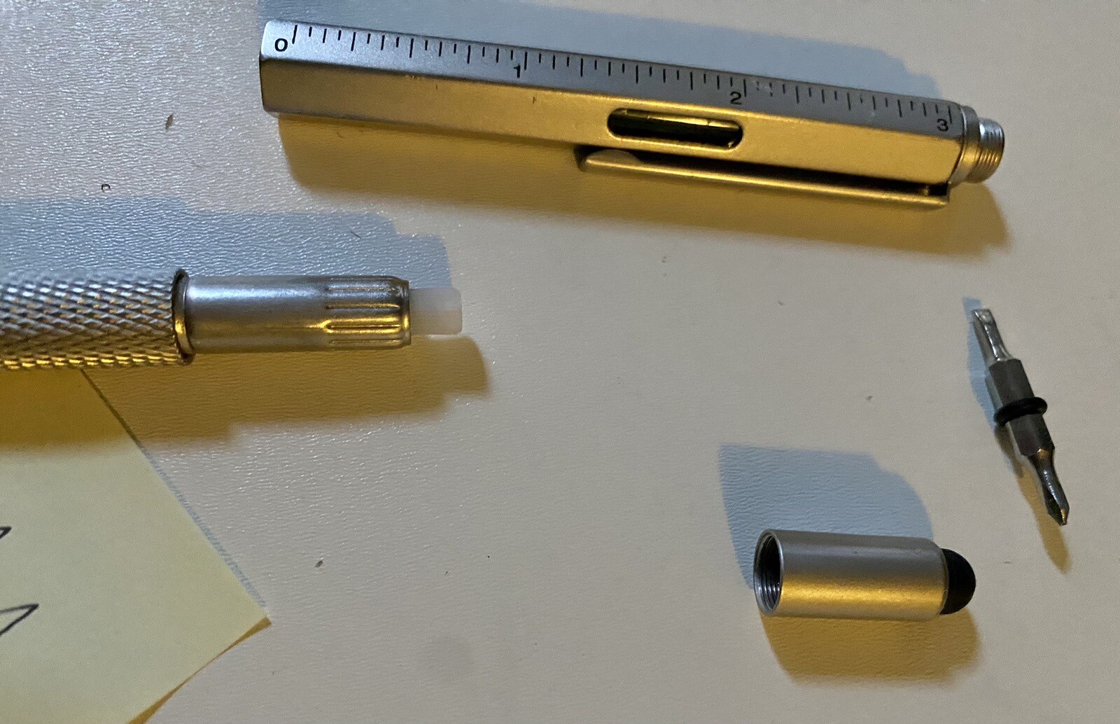 Gentlemen’s Hardware Tooling Pen Multi-Purpose Tool Brass Pen Screwdriver