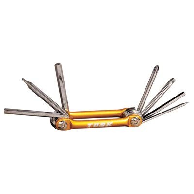 Folding Multi-Tool Small Mini Compact (#2#3 Philips, #3#6 screwdriver, 4mm/5m…