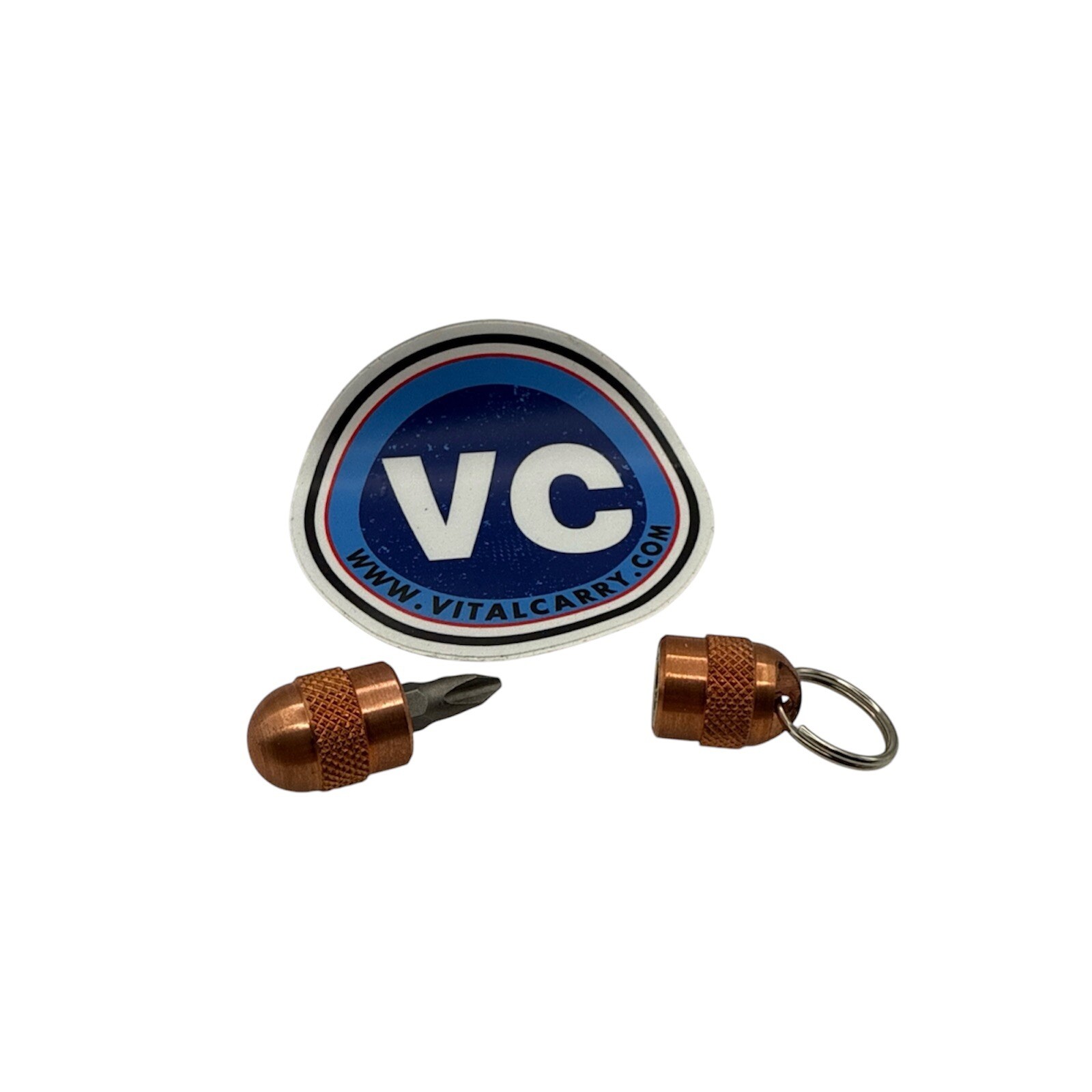 Vital Carry / Spiffy Labs EDC KEY BIT – HEX BIT TOOL Copper
