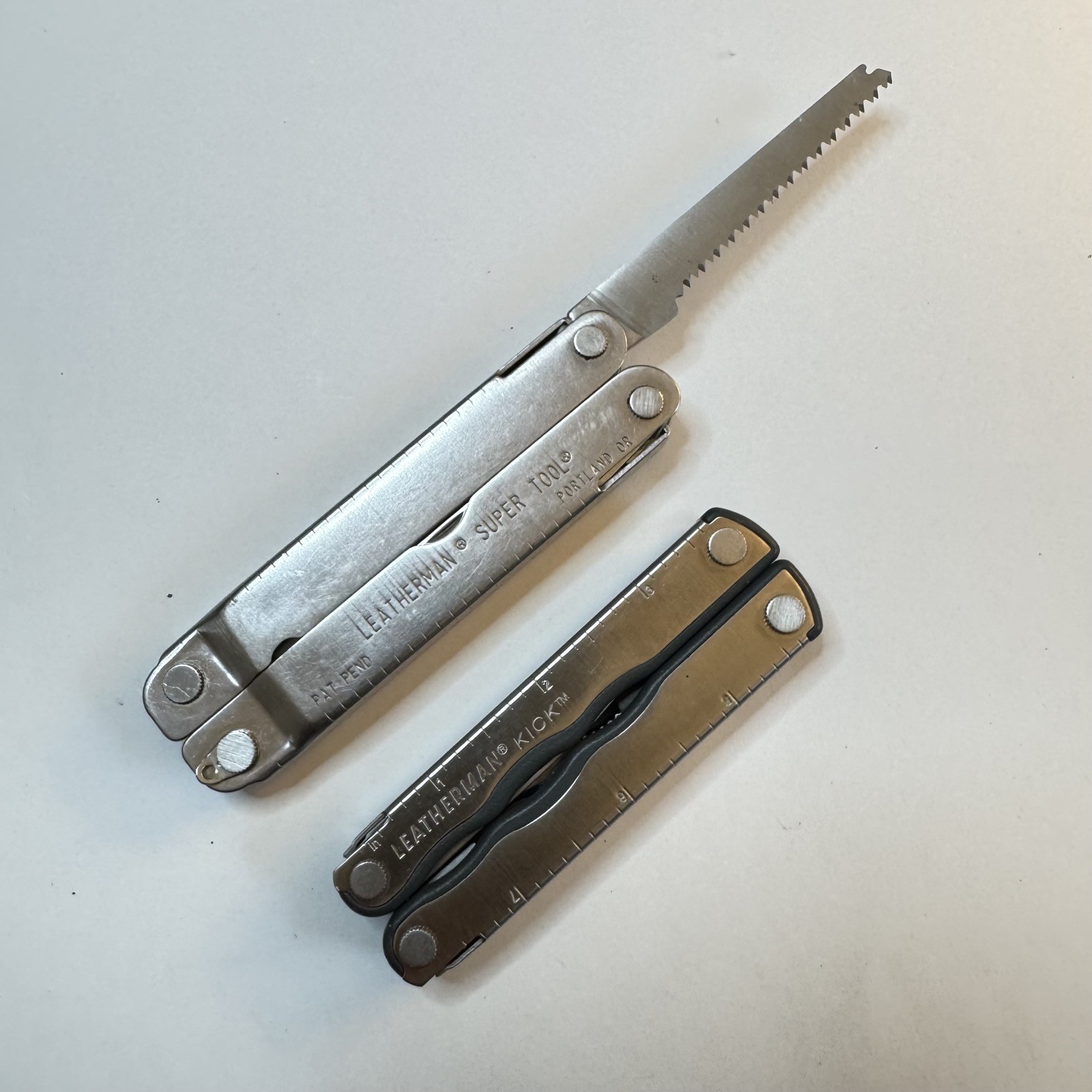 Leatherman Super Tool +Kick Plier Multi Tool Pocket Knife EDC Camping Gear #848
