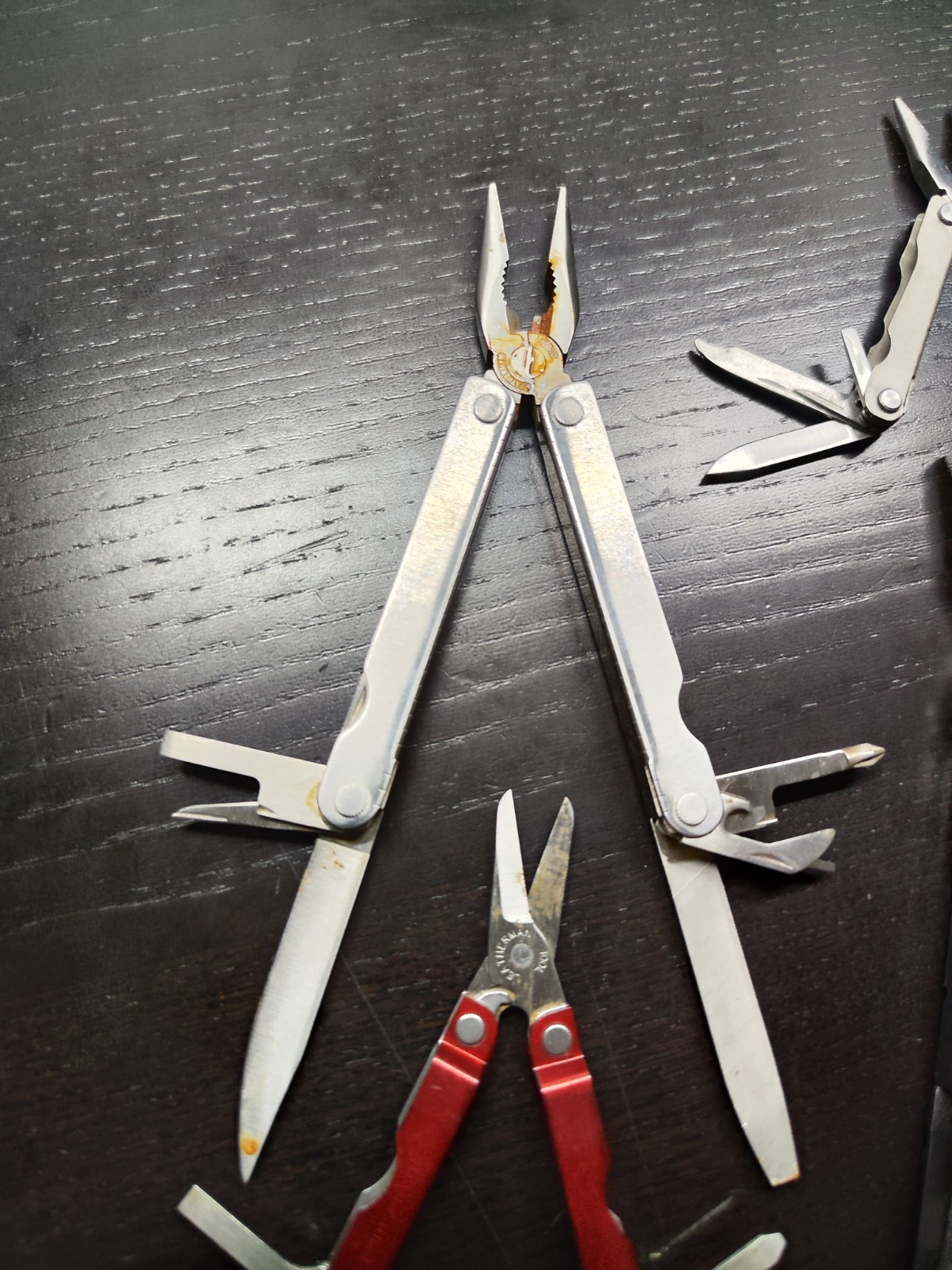 Gerber Husky Leatherman Sheffield Remington Multi tool Vintage Rare Set 6 Piece