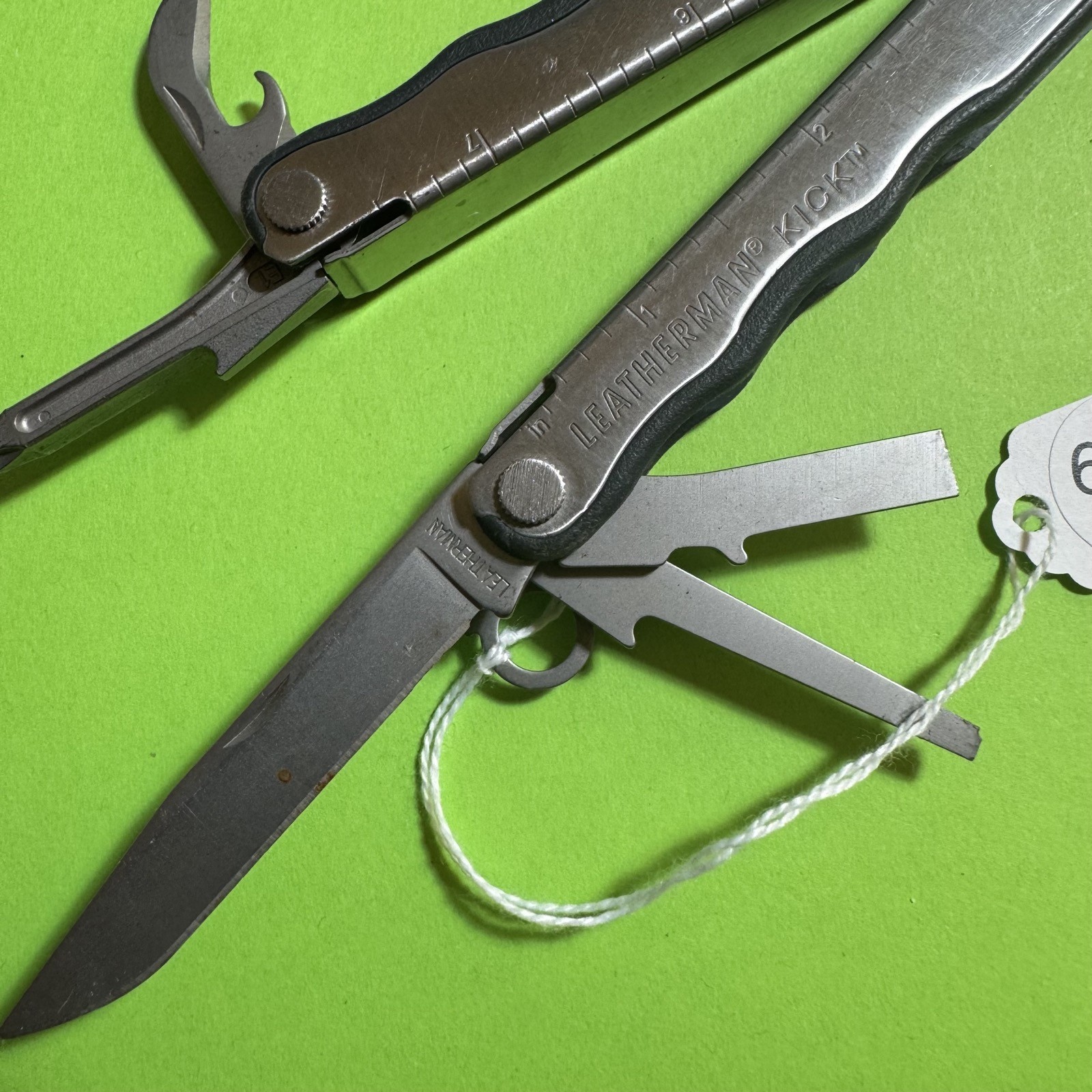 Leatherman Kick Plier Multi Tool Multifunction Pocket Knife Stainless EDC #690
