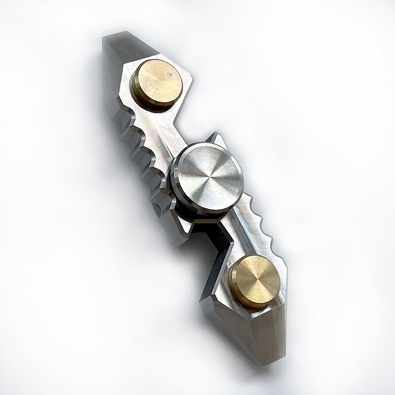 TITANER Titanium Gyroscope Fingertips Spinning Top Gearwheel Toy Pry Bar Tool