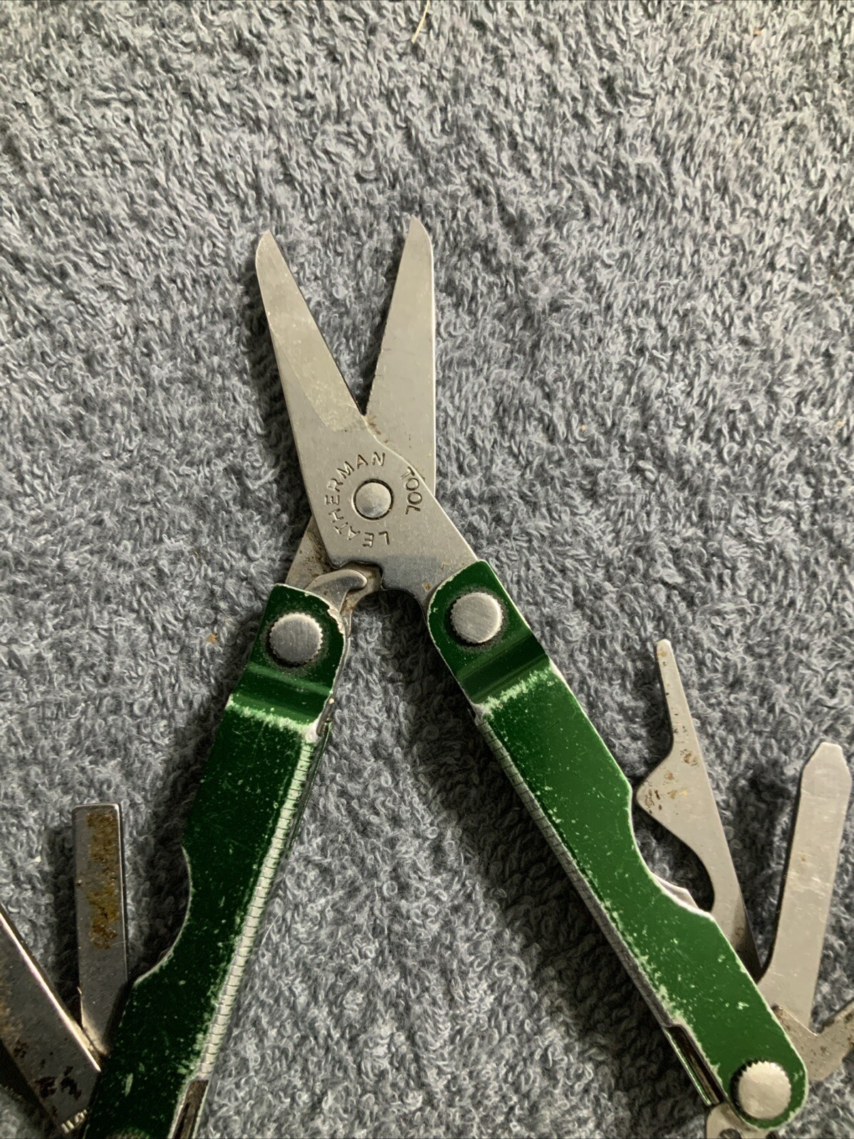Green Leatherman Micra Multi Tool Green (P)