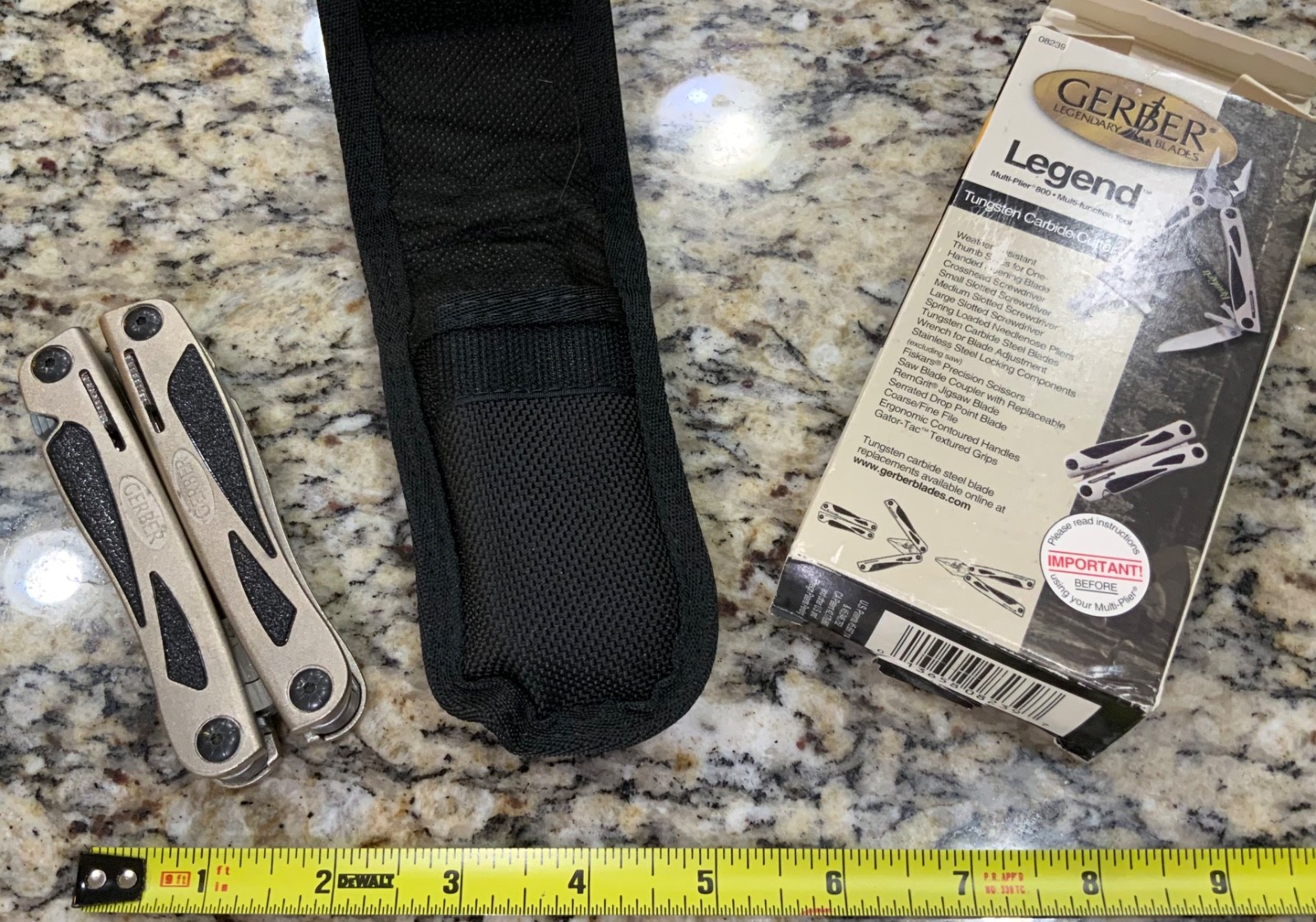 Gerber Legend MP800 Tungsten Multi Tool / Multi Plier Vintage Made in the USA