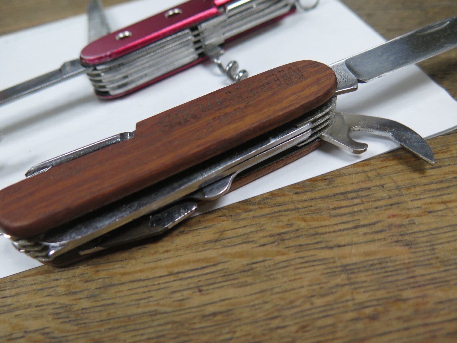 3 QTY LOT SALE ORANGE RED BROWN Multi-Tool, ALL USED AND WORK