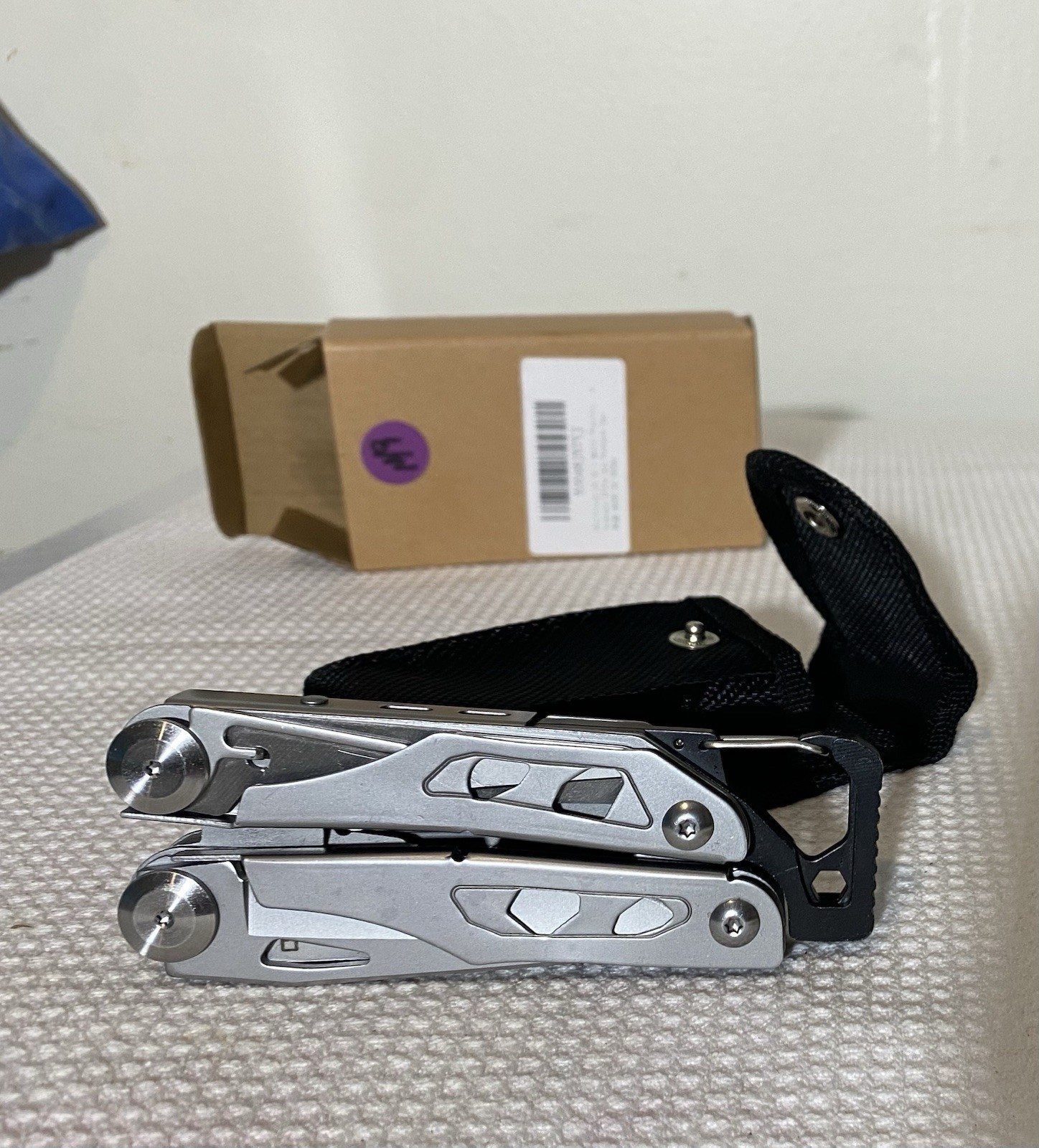 Silver Stainless Steel 13 In 1 Multi-Tool, Plier, Knife, Screwdrivers
